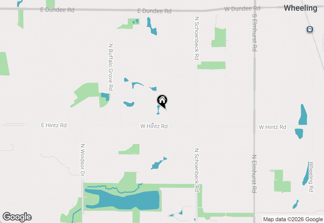 Map of 709 Lakeside Circle Drive, Wheeling, IL 60090