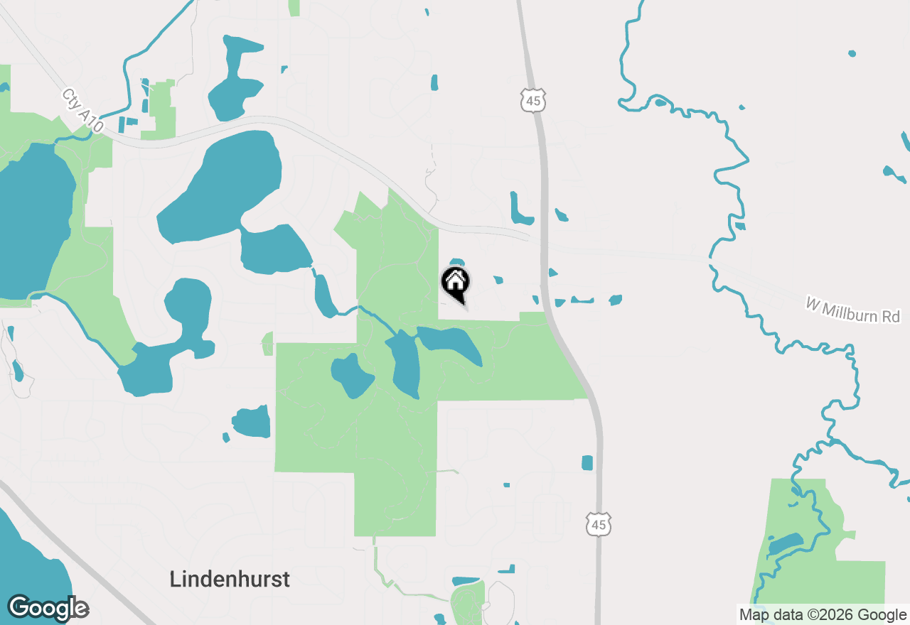 Map of 2825 Haven Lane, Lindenhurst, IL 60046