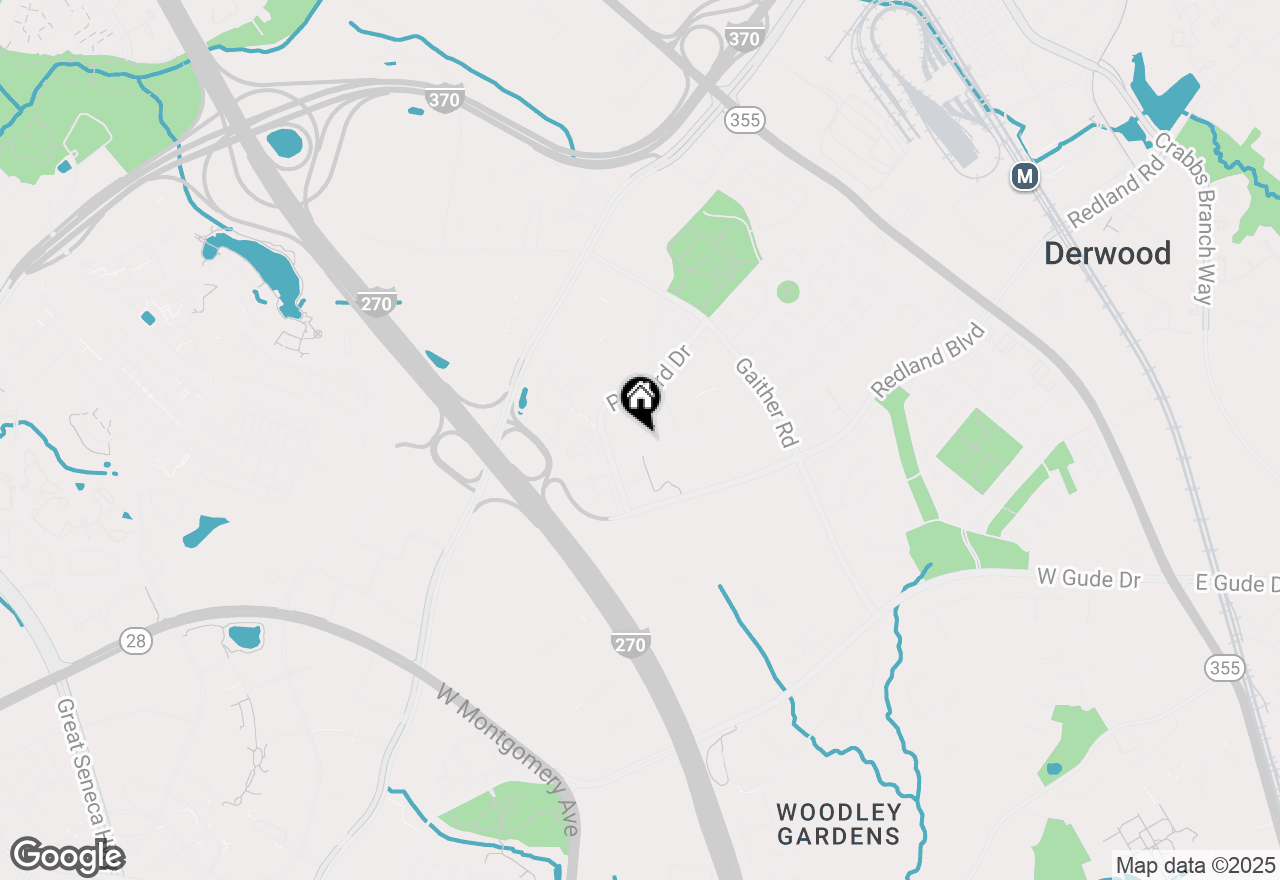 Map of 839 King Farm Boulevard, Rockville, MD 20850