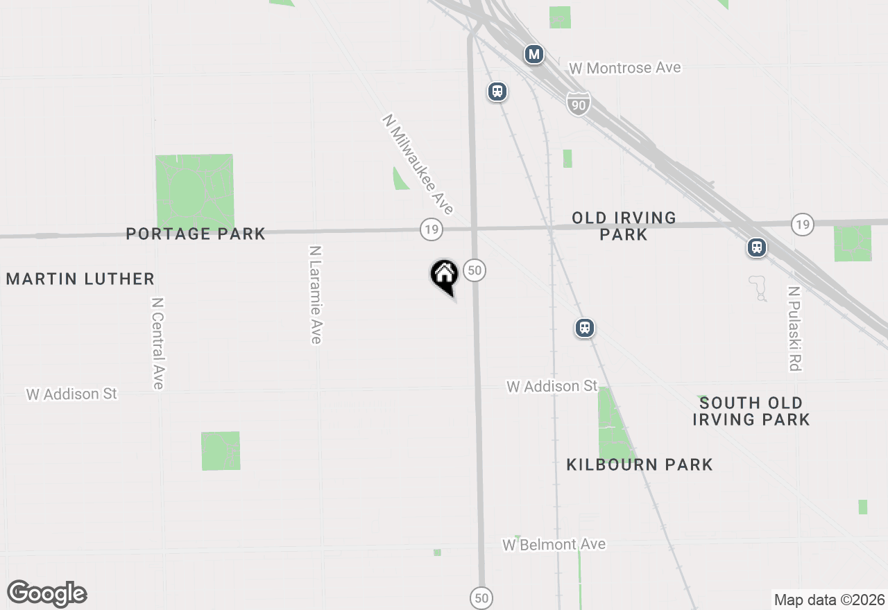 Map of 4848 W Grace Street, Chicago, IL 60641