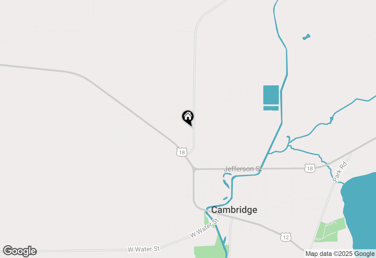 Map of 503 Woodhaven Court, Cambridge, WI 53523