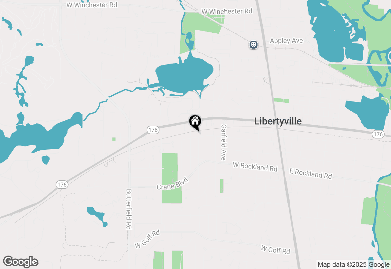 Map of 630 Mckinley Avenue, Libertyville, IL 60048