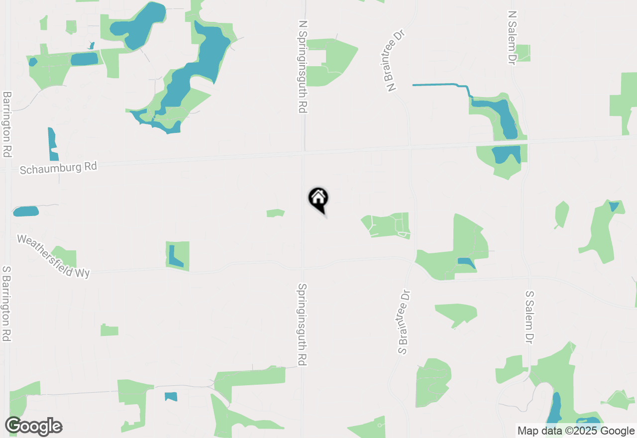 Map of 5919 Chatham Drive, Hoffman Estates, IL 60192