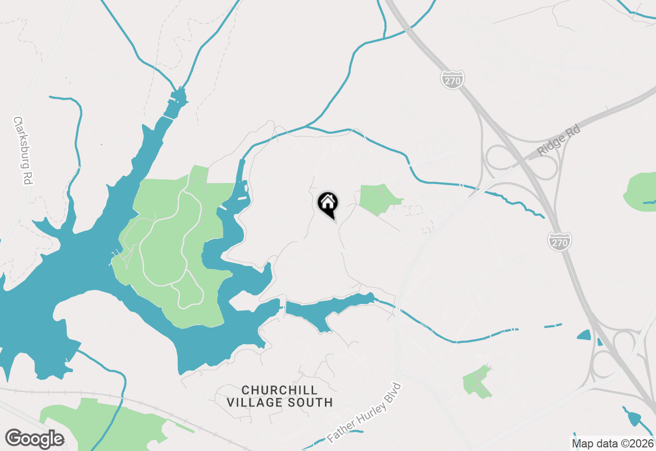 Map of 20550 Neerwinder Street, Germantown, MD 20874
