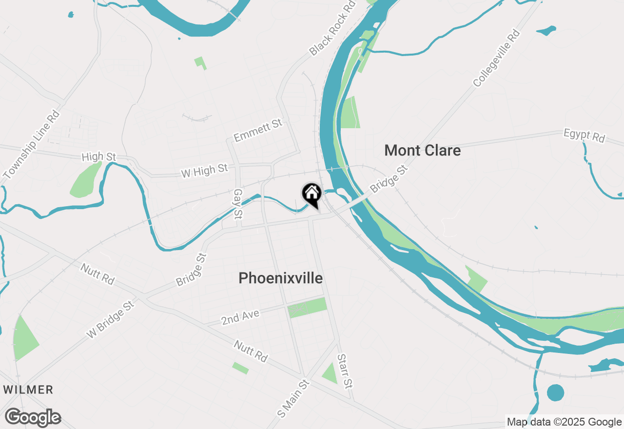 Map of 99 Bridge Street #201, Phoenixville, PA 19460