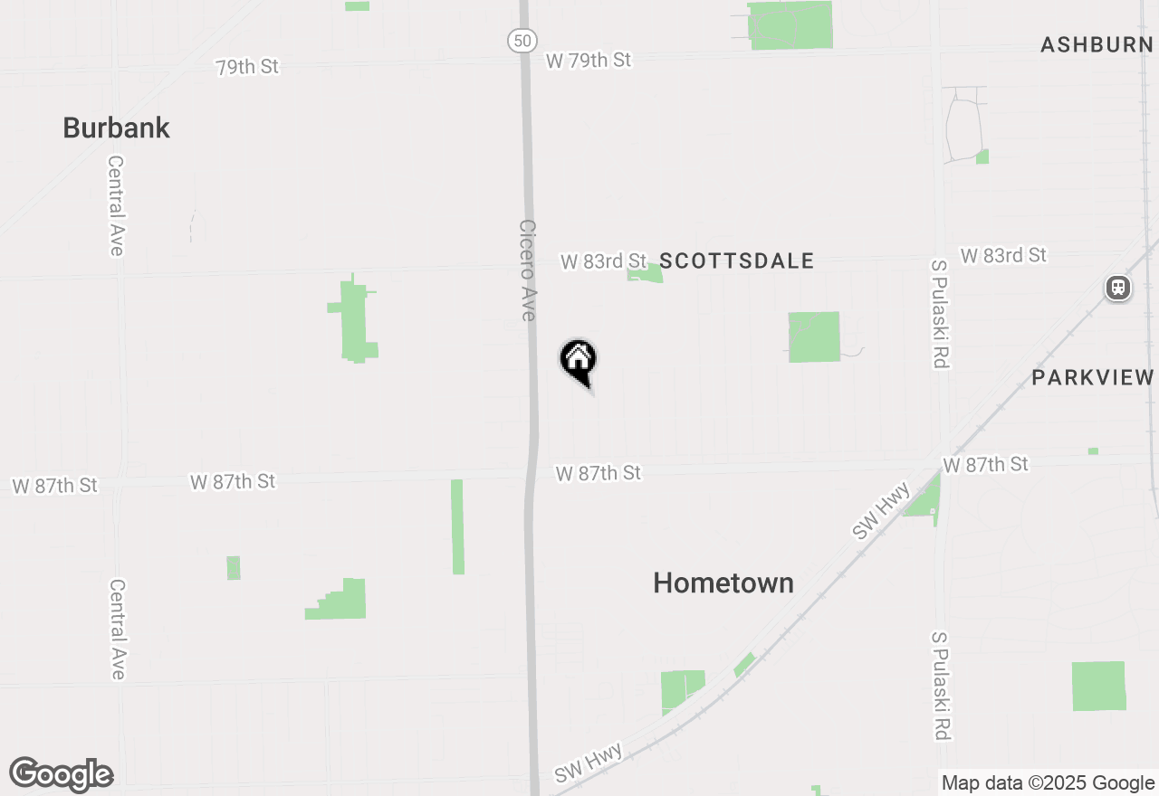 Map of 8534 S Kilpatrick Avenue, Chicago, IL 60652