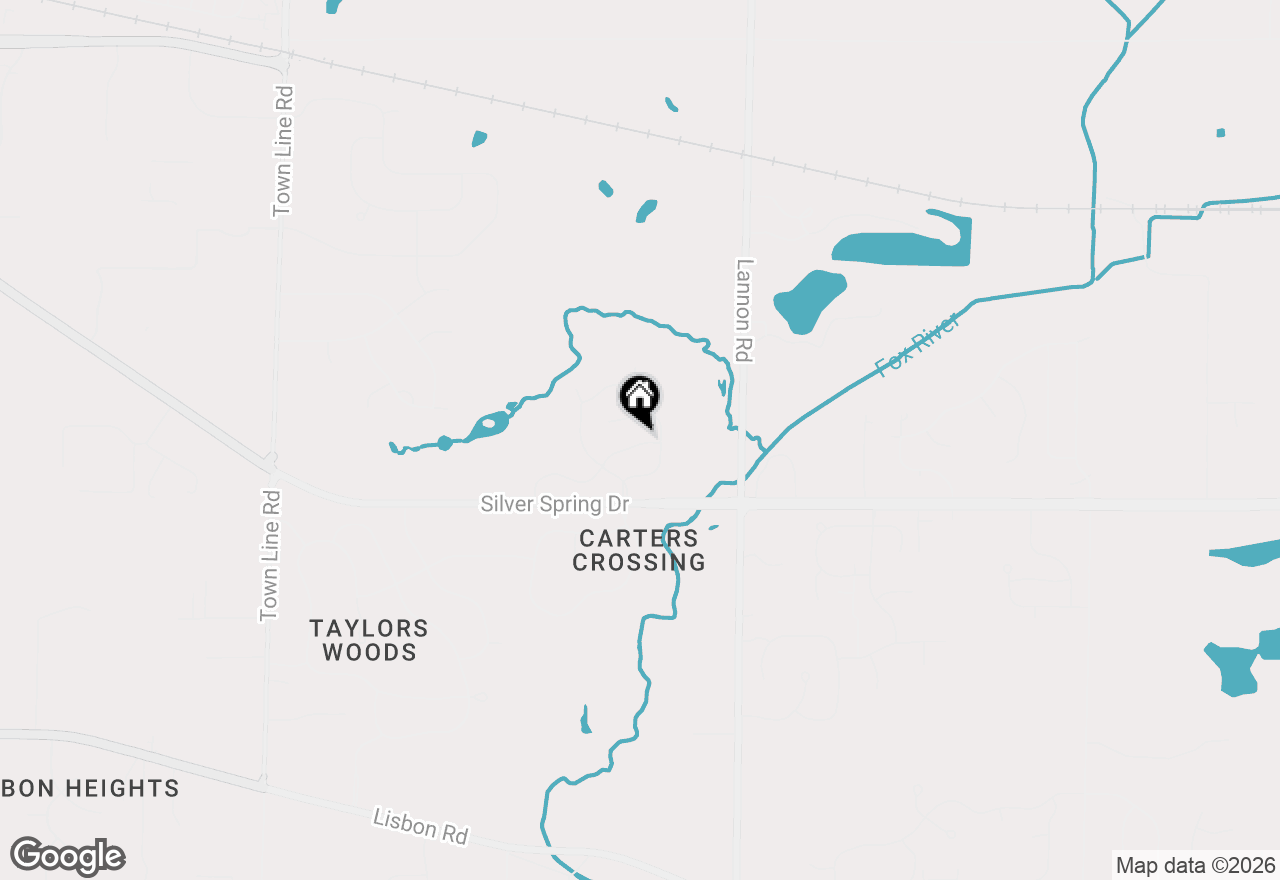 Map of N56W20744 Carnoustie Way #LT85, Menomonee Falls, WI 53052