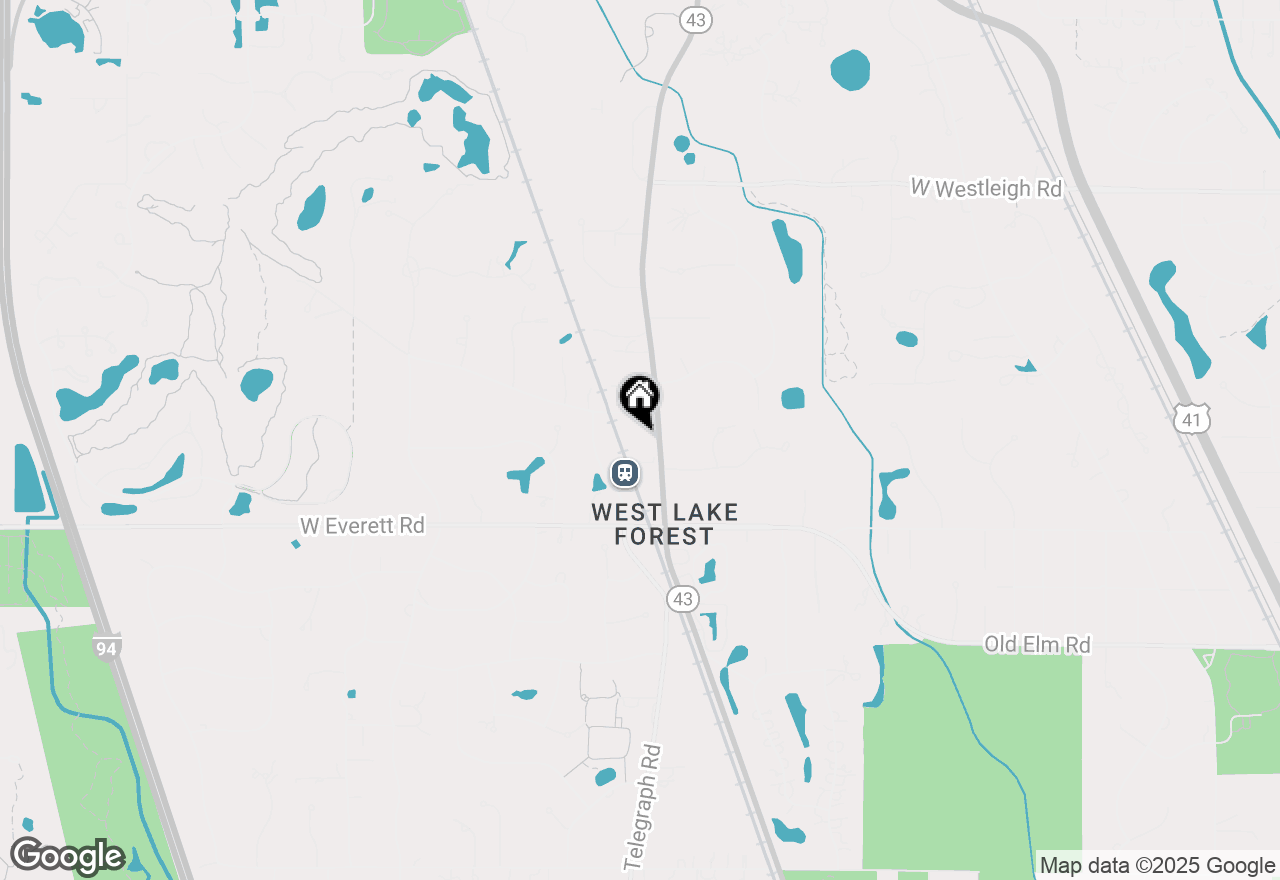 Map of 840 S Waukegan Road #222, Lake Forest, IL 60045