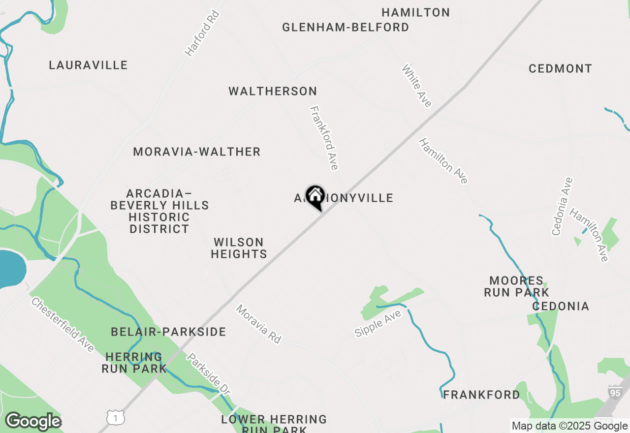 Map of 5112 Belair Road, Baltimore, MD 21206