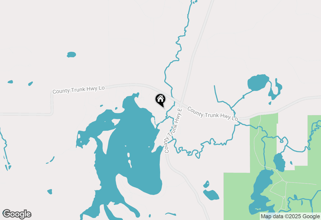 Map of S102W34554 Lower Clarks Park, Eagle, WI 53119