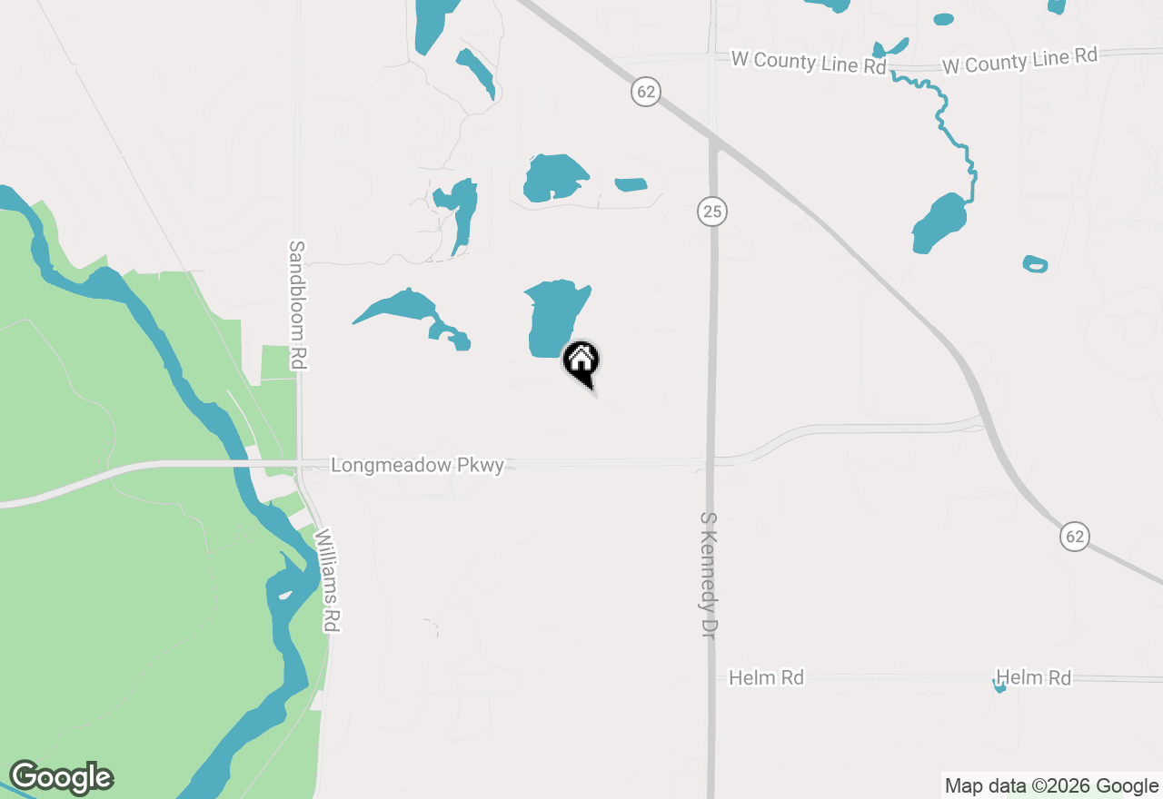 Map of 1623 Silverstone Drive #1623, Carpentersville, IL 60110