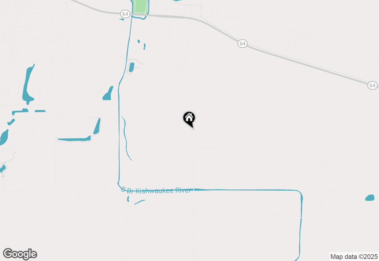 Map of 23557 Airport Road, Sycamore, IL 60178