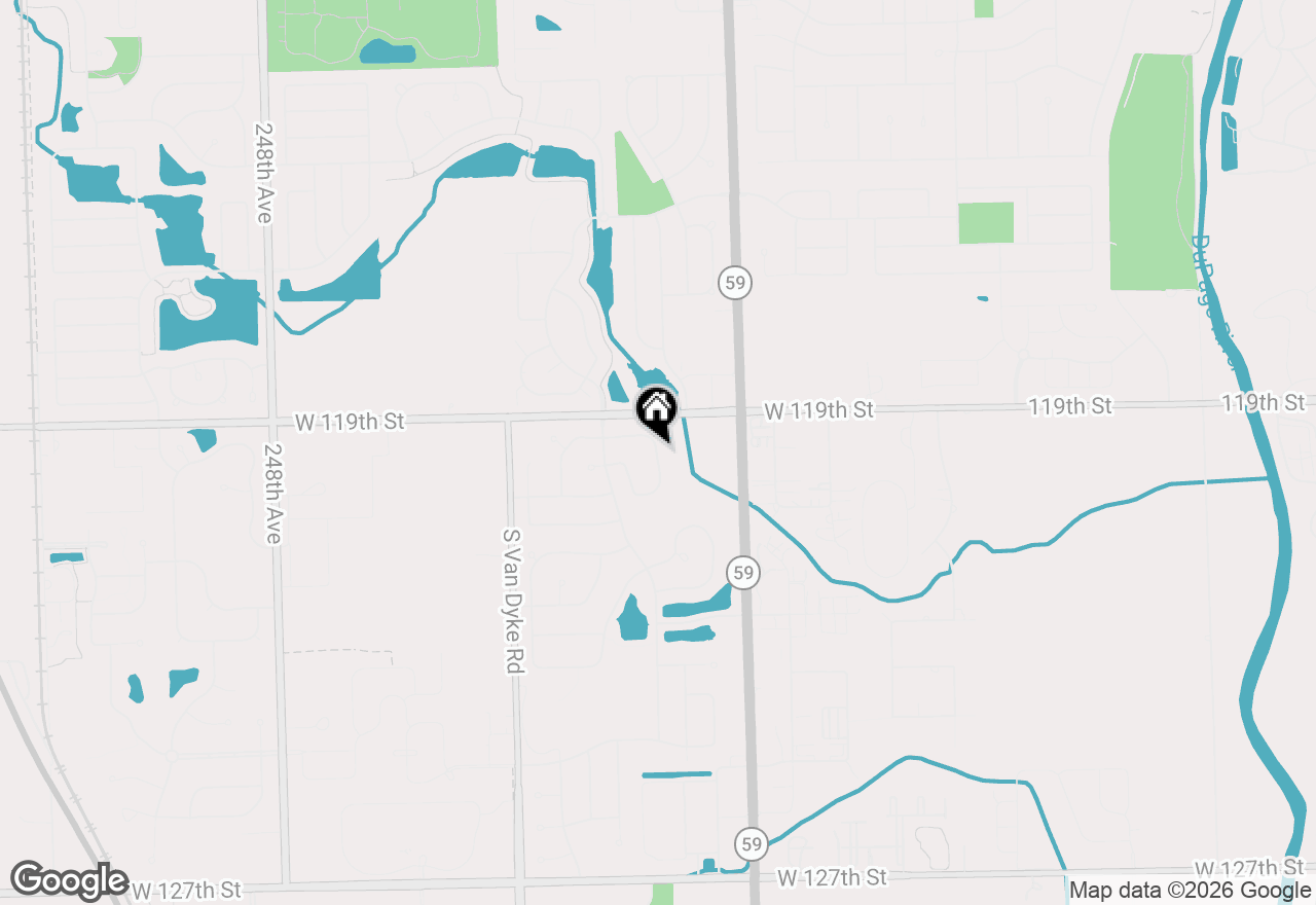 Map of 24130 Walnut Circle, Plainfield, IL 60585