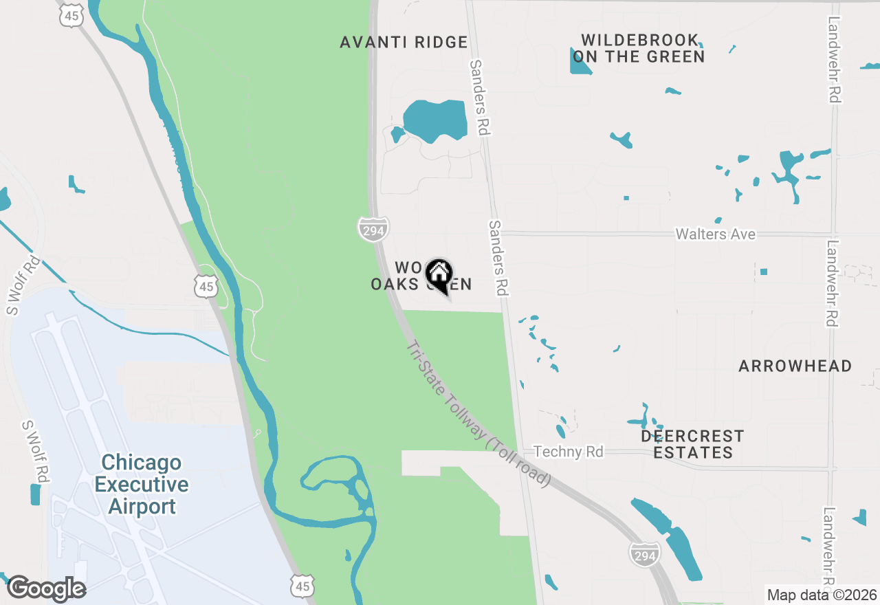 Map of 4220 Terri Lyn Lane, Northbrook, IL 60062