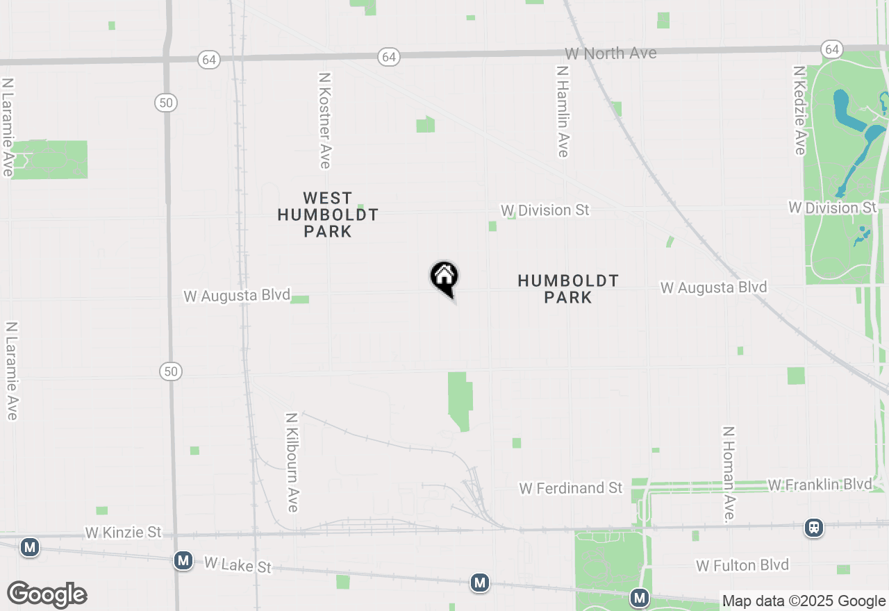 Map of 936 N Karlov Avenue, Chicago, IL 60651