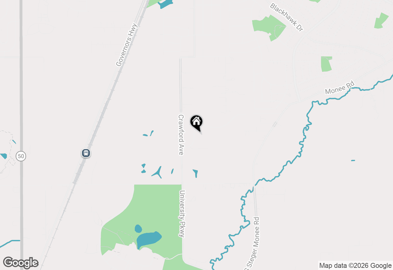 Map of 441 Tamarack Street, Park Forest, IL 60466