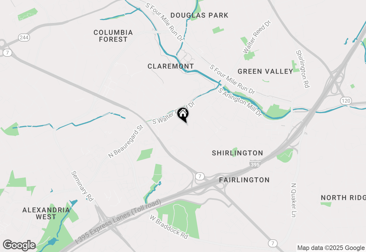 Map of 4820 28th Street S, Arlington, VA 22206