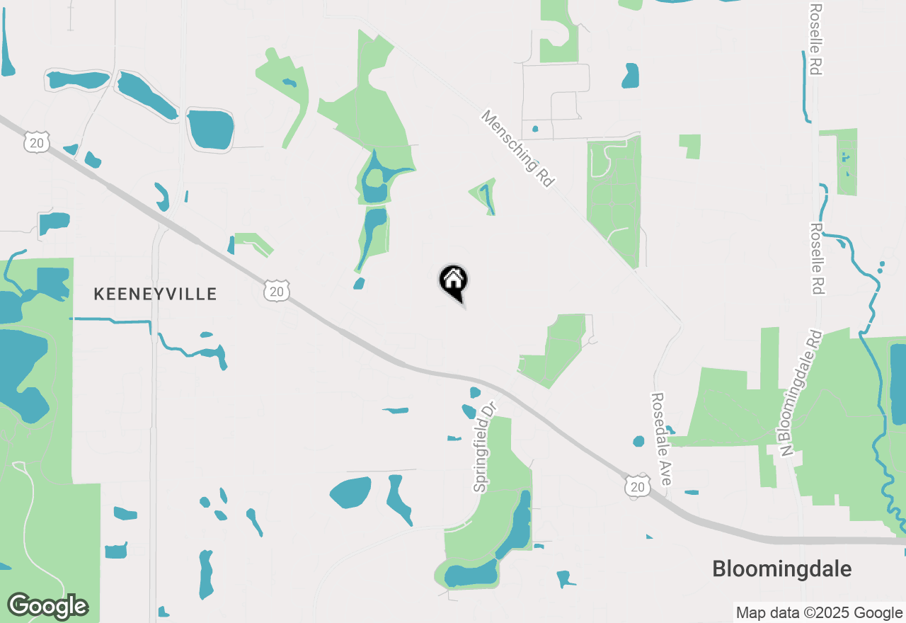 Map of 6N383 Garden Avenue, Roselle, IL 60172