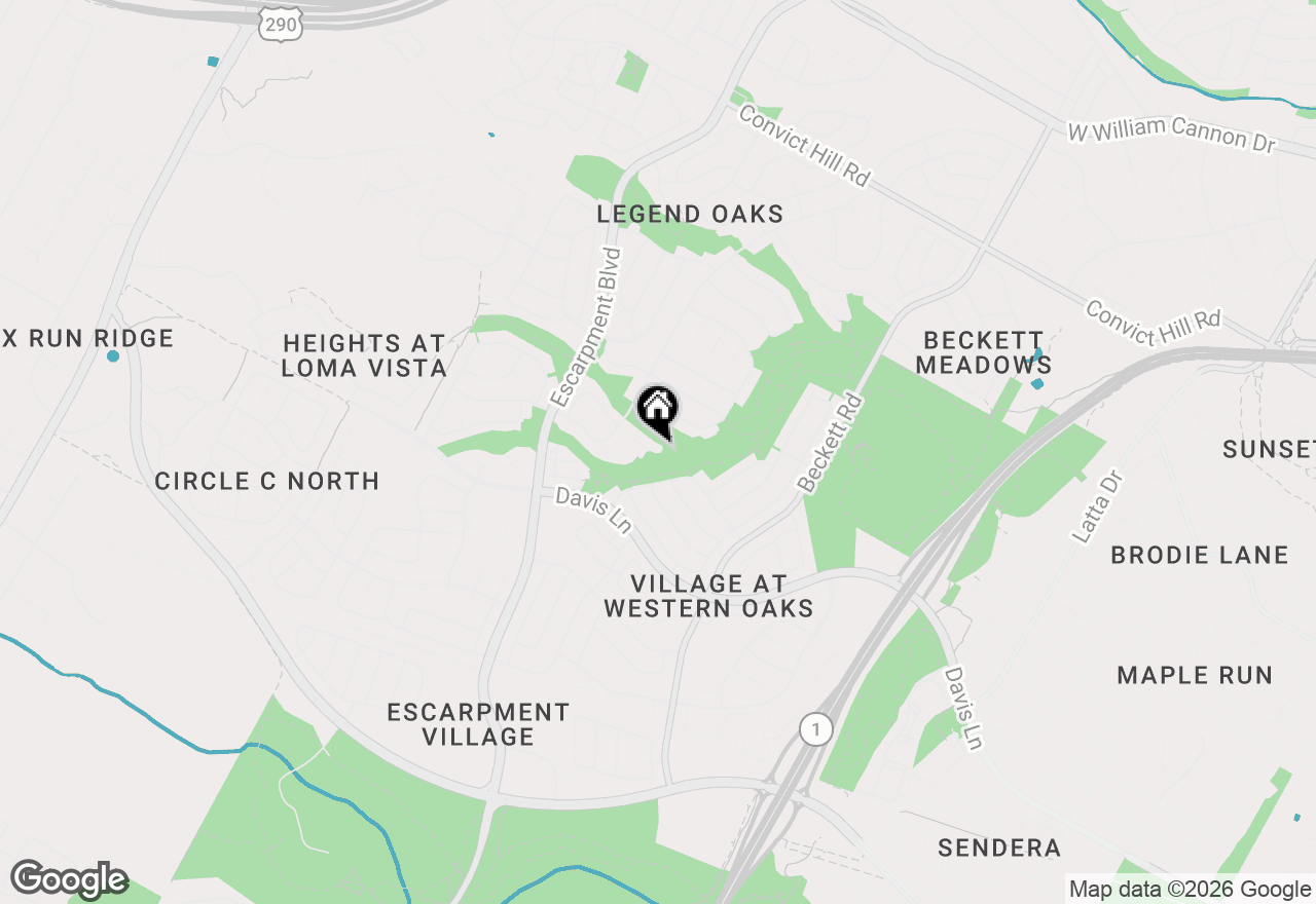 Map of 6000 La Naranja Ln, Austin, TX 78749