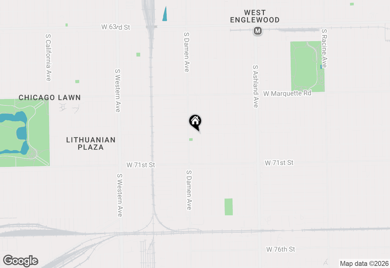 Map of 6914 S Winchester Avenue, Chicago, IL 60636
