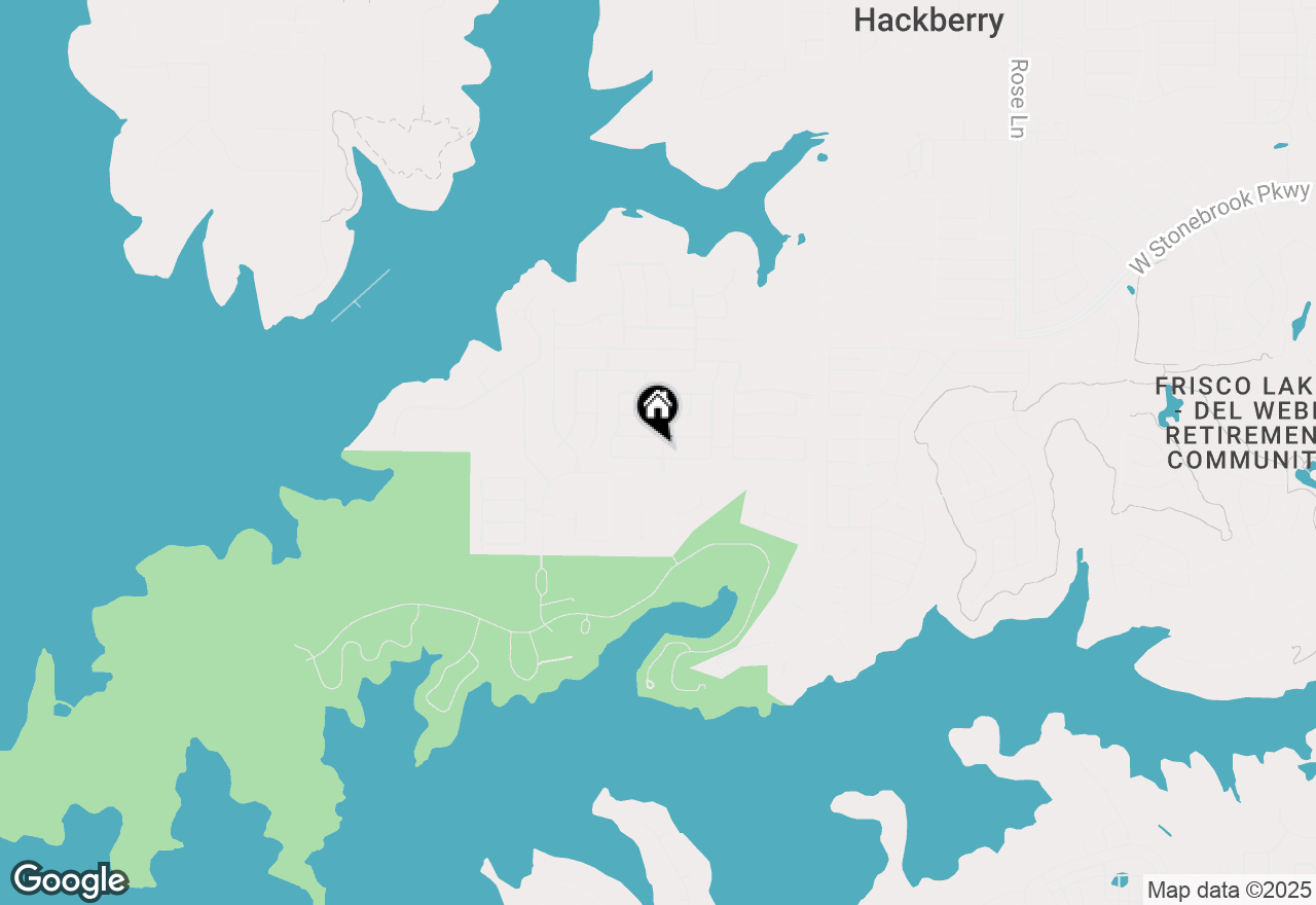 Map of 11721 Summer Springs Drive, Frisco, TX 75036