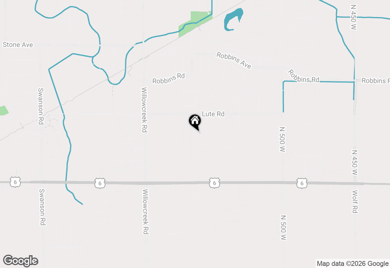 Map of 6170 River Run Avenue, Portage, IN 46368