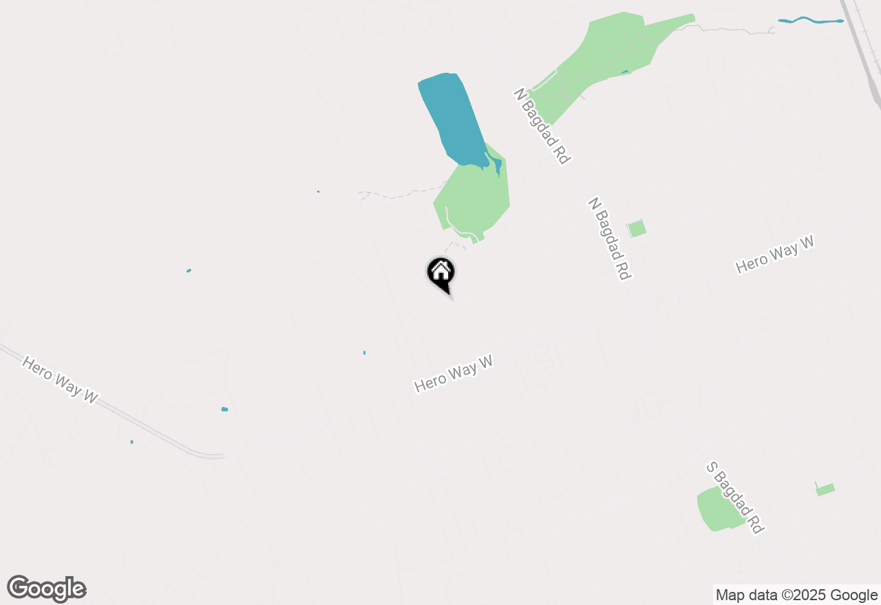 Map of 708 Sunny Ridge Dr, Leander, TX 78641