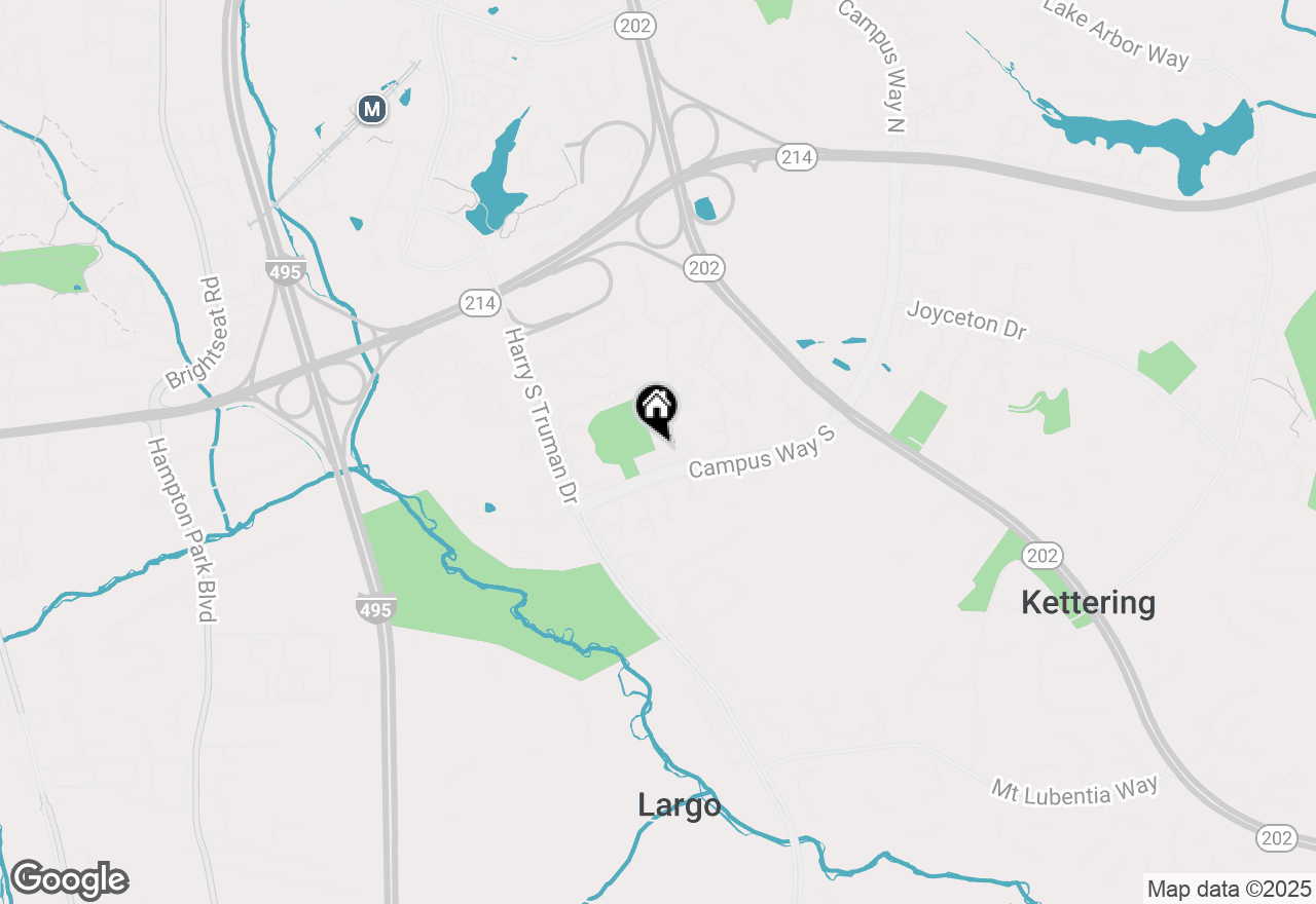 Map of 10104 Campus Way S #102-3A, Upper Marlboro, MD 20774