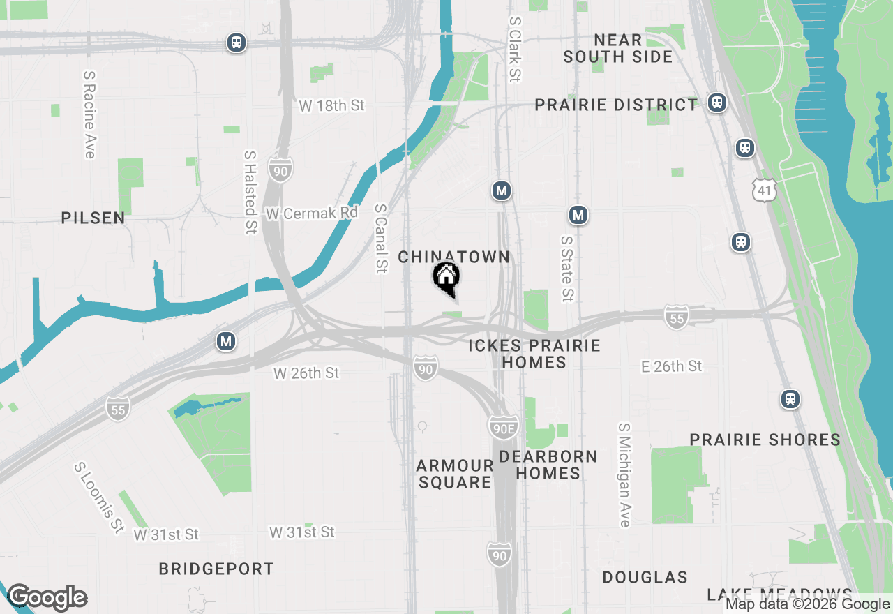 Map of 266 W 24th Place #2, Chicago, IL 60616