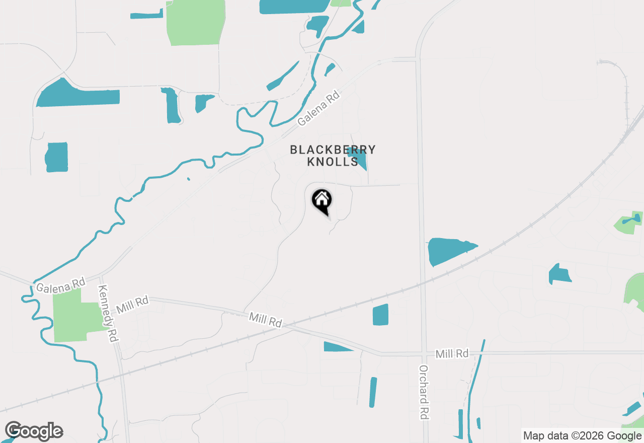 Map of 443 Grape Vine Trail, Oswego, IL 60543