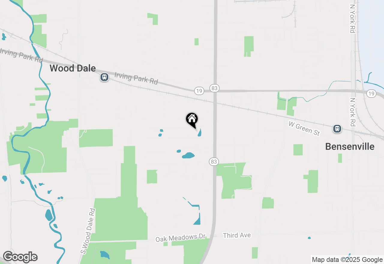 Map of 467 Hiawatha Trail #201, Wood Dale, IL 60191