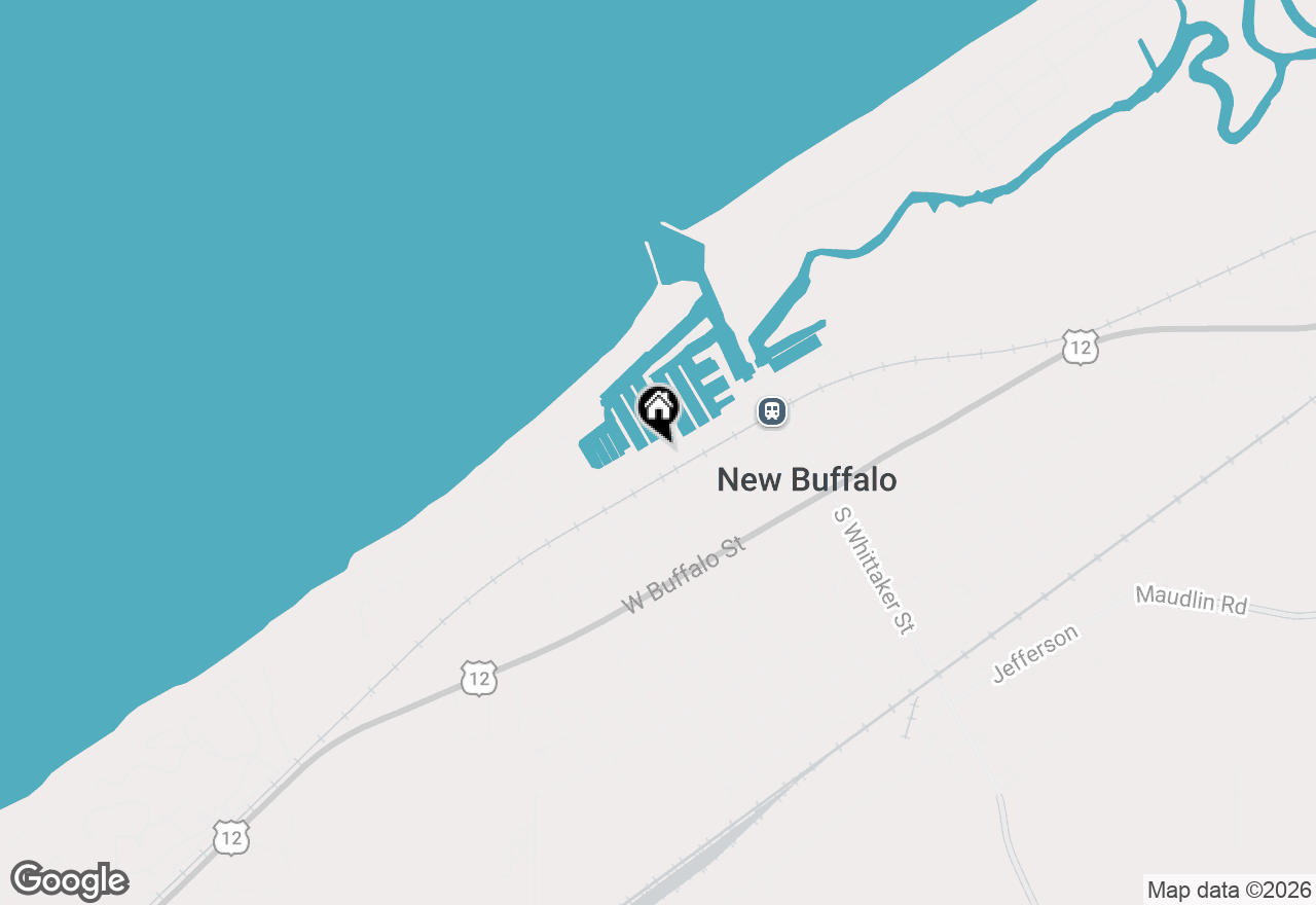 Map of 410 Oselka #121, New Buffalo, MI 49117