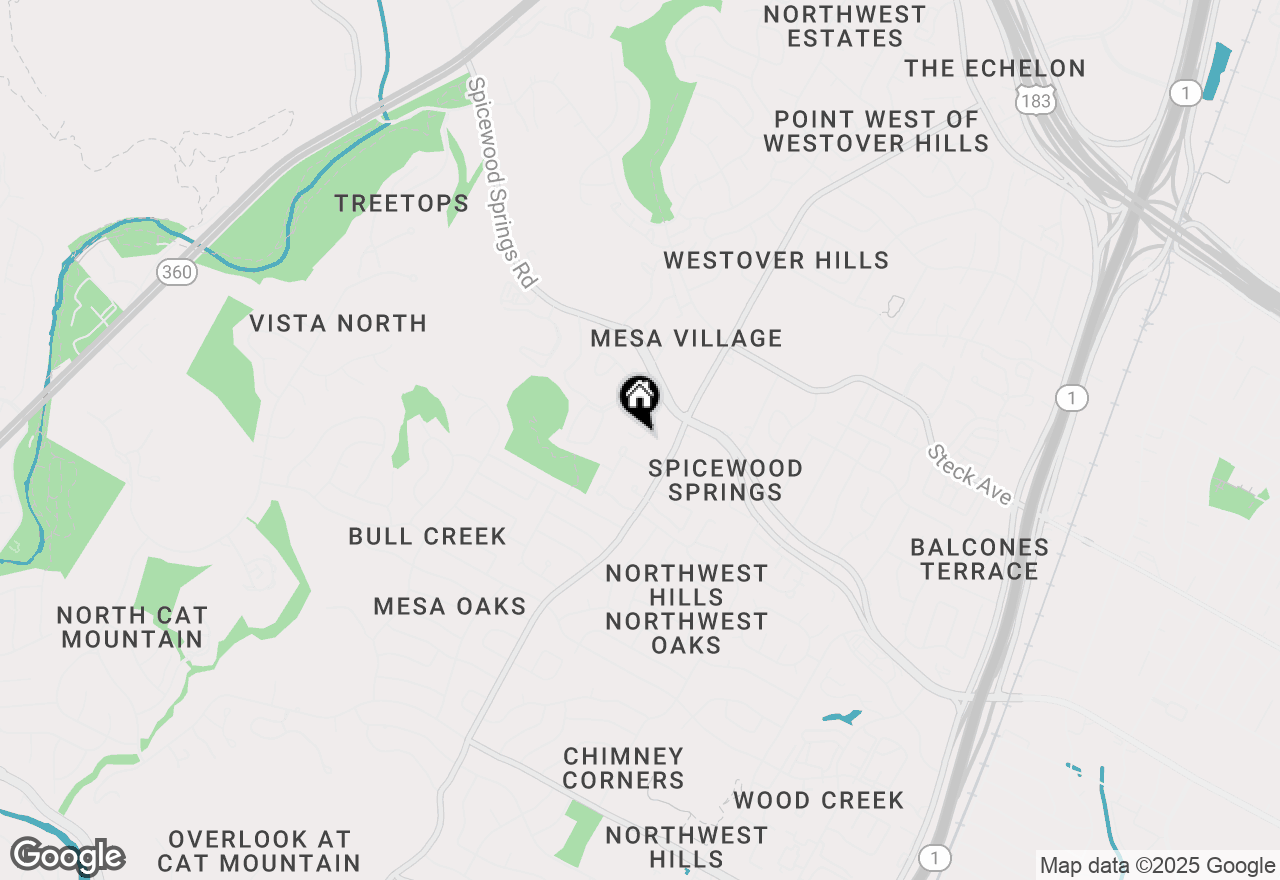 Map of 4323 Spicewood Springs Rd #1, Austin, TX 78759
