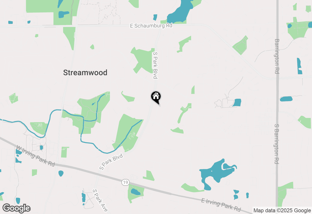 Map of 502 Rambler Lane, Streamwood, IL 60107