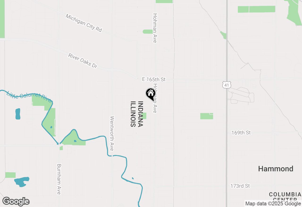 Map of 6640 Hohman Avenue, Hammond, IN 46324