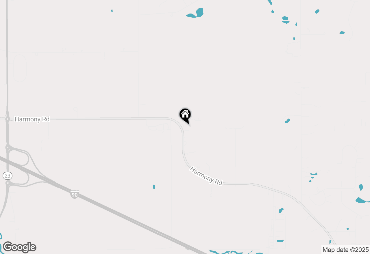 Map of 20214 Harmony Road, Marengo, IL 60152