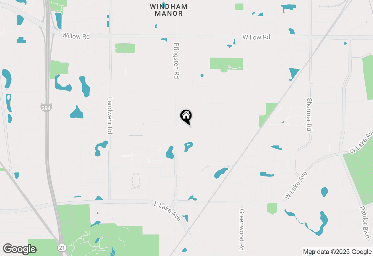 Map of 3713 Vantage Lane, Glenview, IL 60026