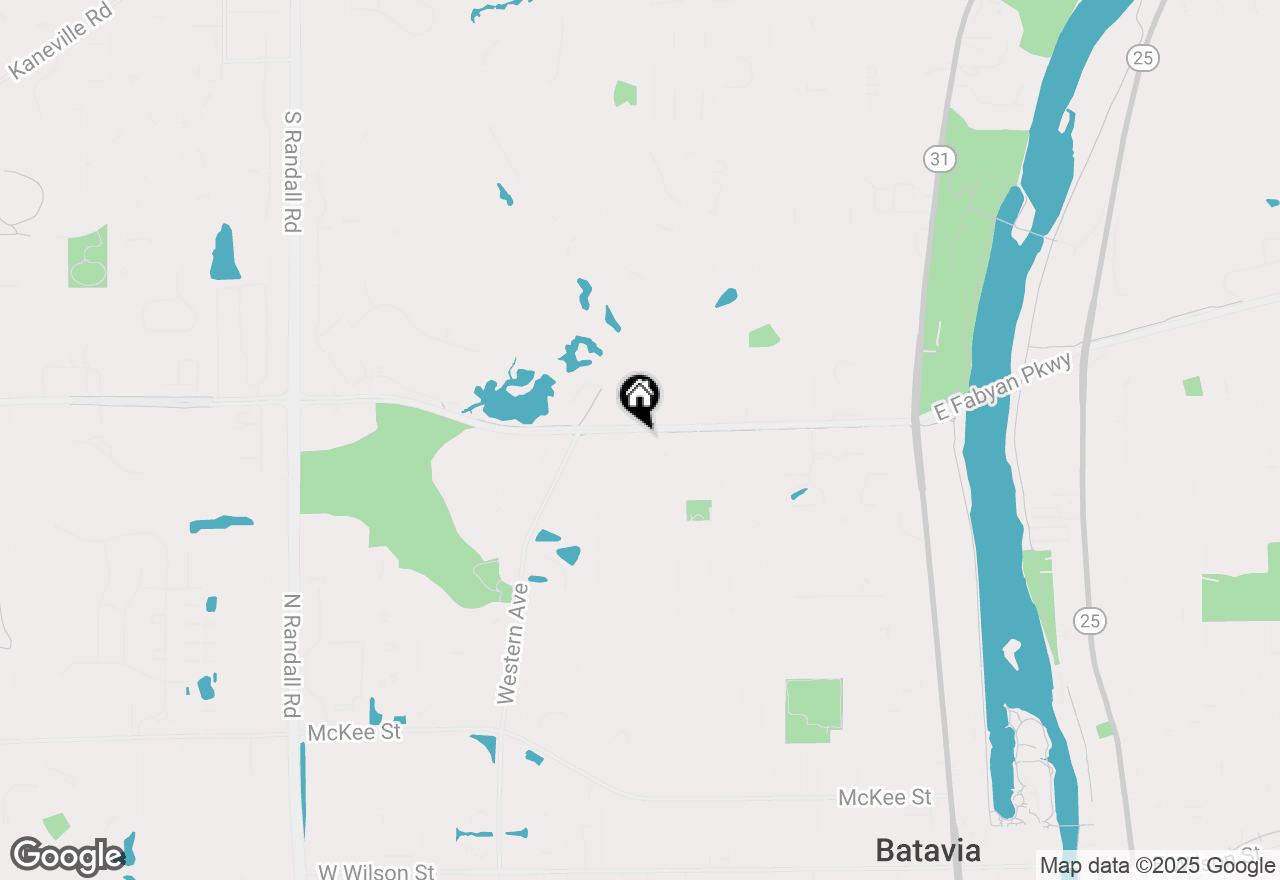 Map of 1101 Winnebago Trail, Batavia, IL 60510