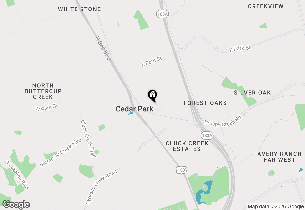 Map of 506 S Mount Rushmore Dr, Cedar Park, TX 78613