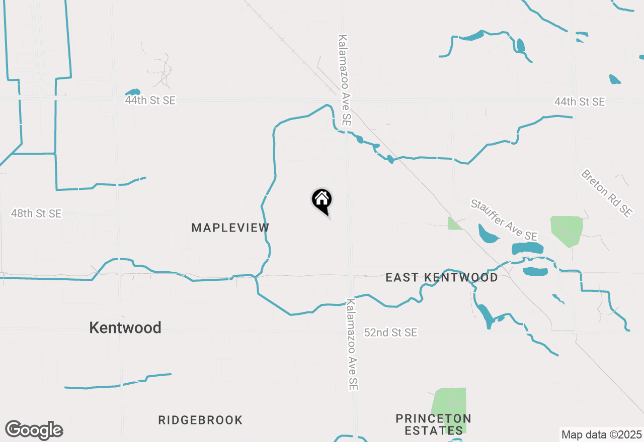 Map of 1502 48th Street Se, Kentwood, MI 49508
