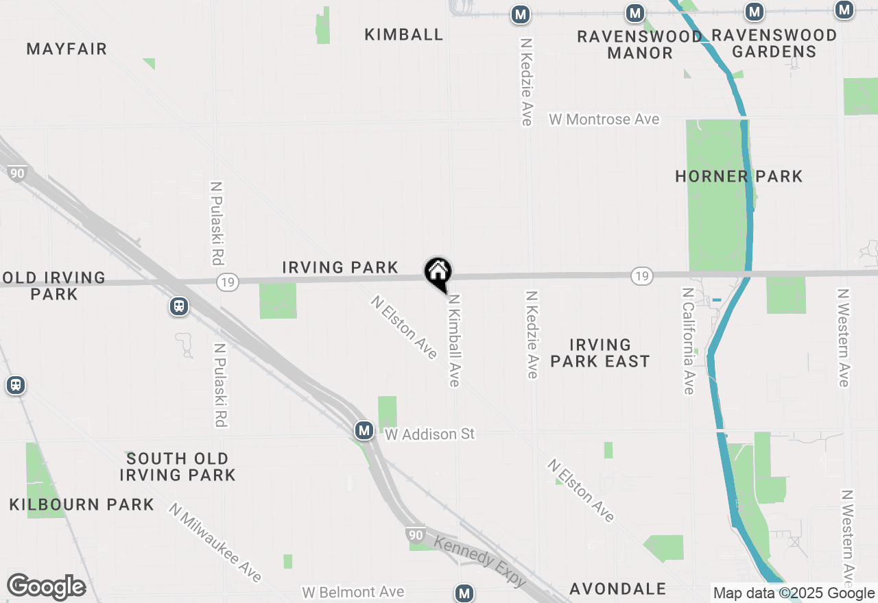 Map of 3923 N Bernard Street, Chicago, IL 60618