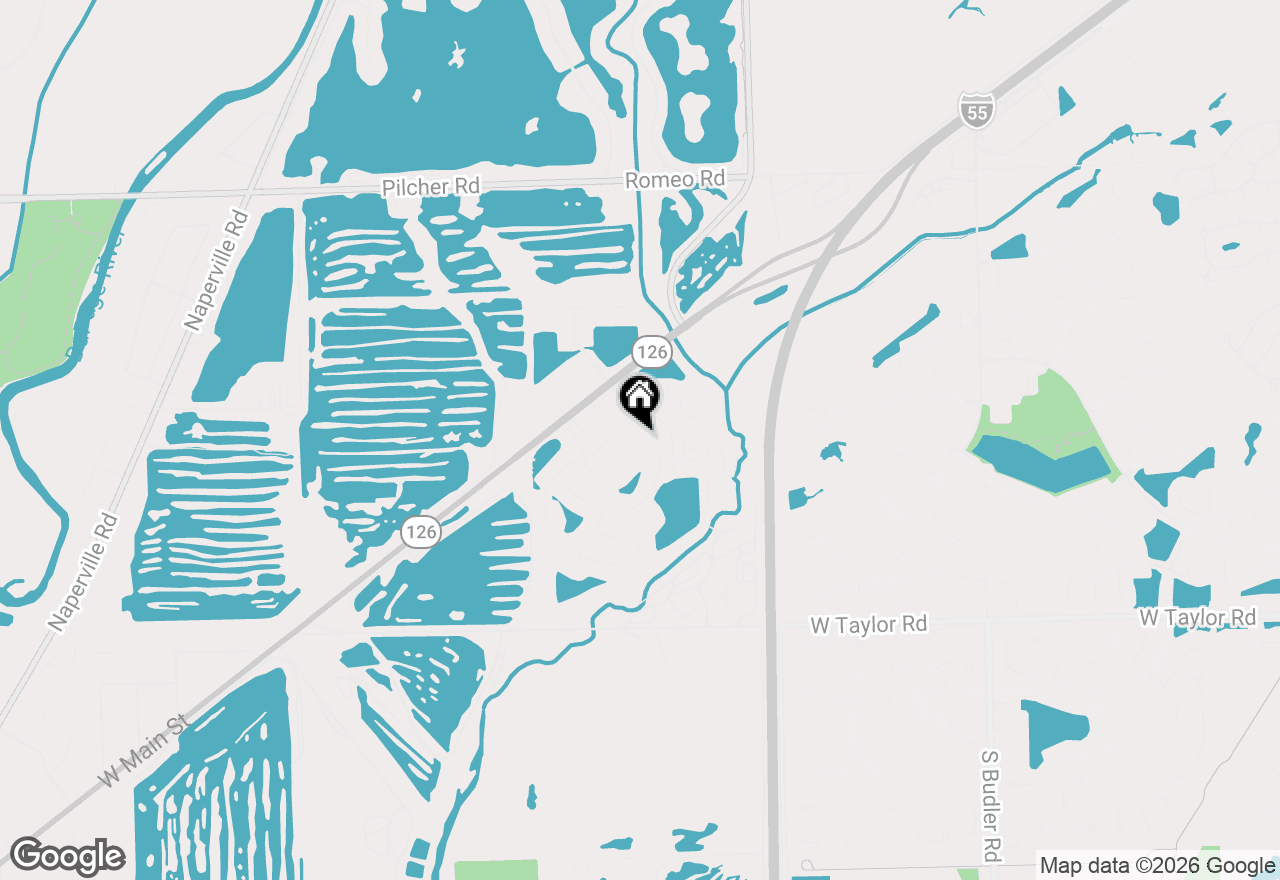 Map of 22502 Prairie Xing, Plainfield, IL 60544
