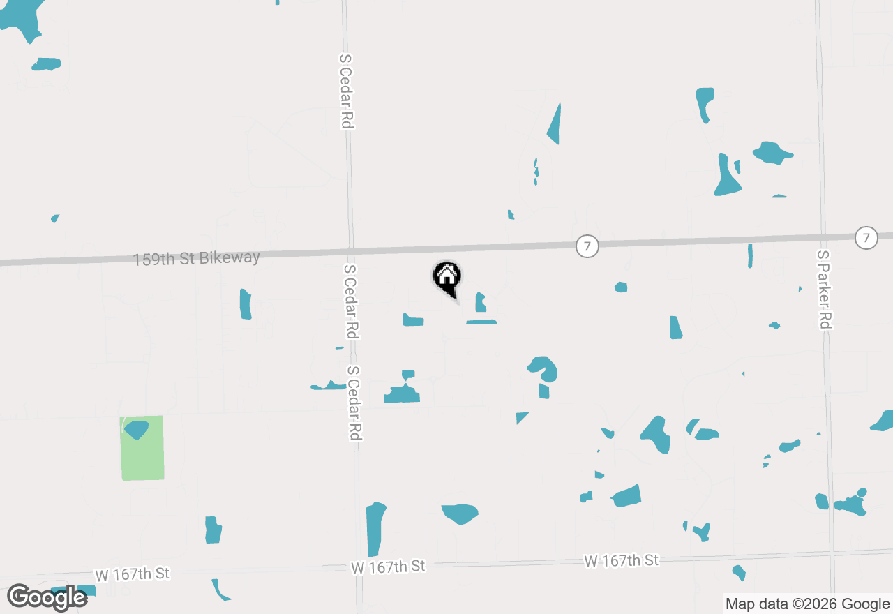 Map of 16049 Syd Creek Drive, Homer Glen, IL 60491