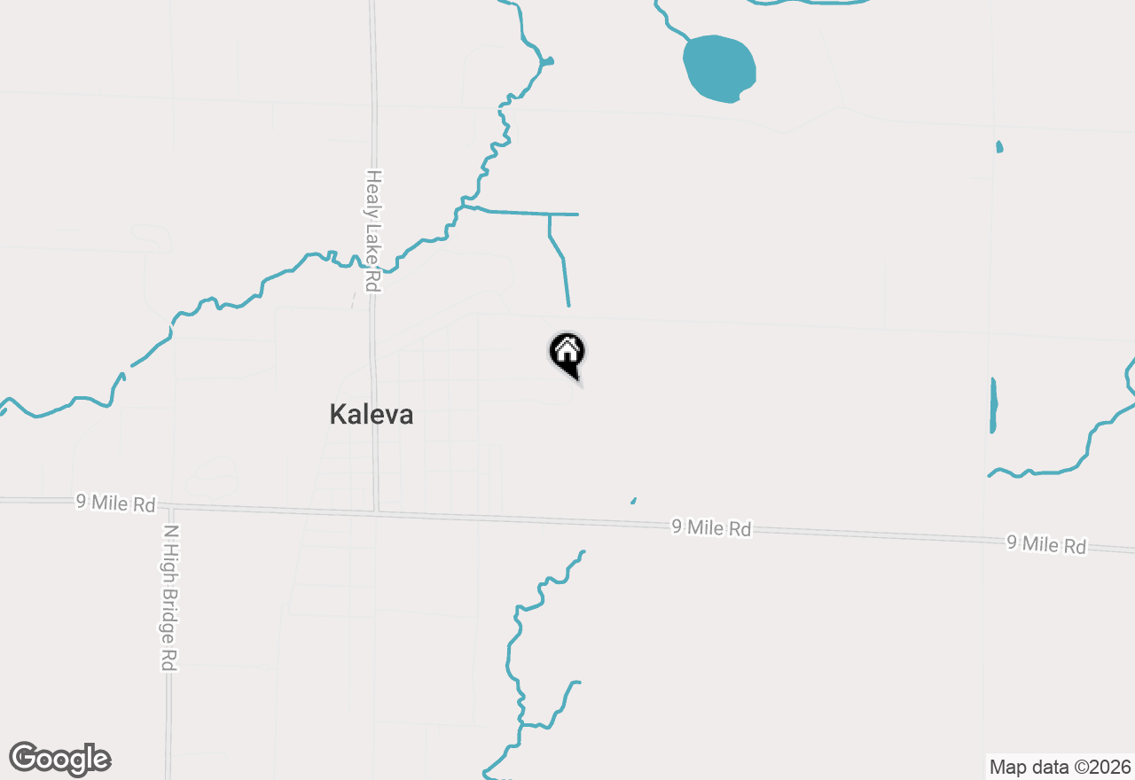 Map of  Jussi Street, Kaleva, MI 49645