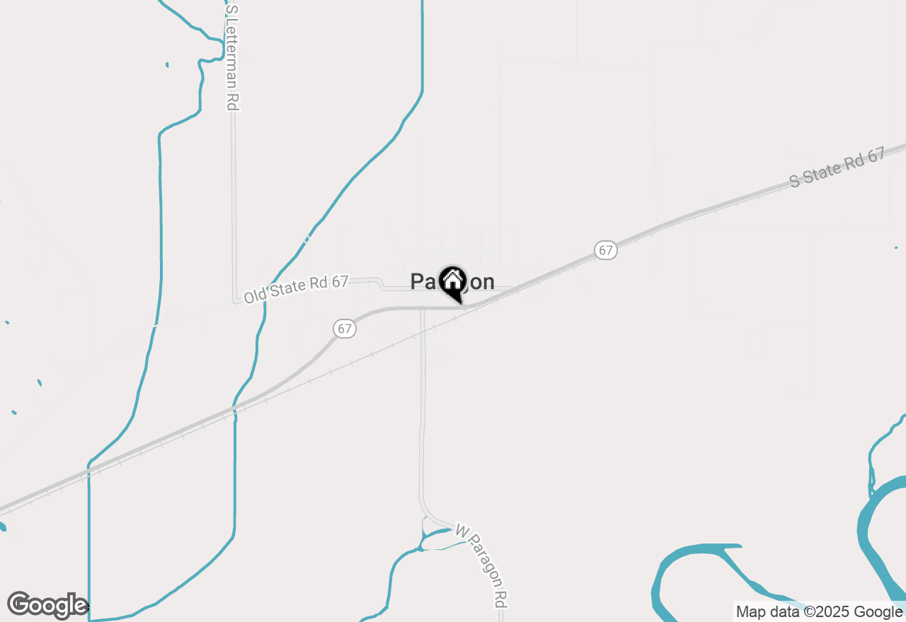 Map of 2285 S State Road 67 Road, Paragon, IN 46166