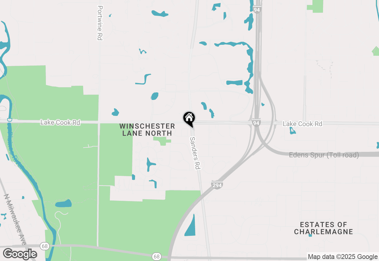 Map of 36 Wellesley Circle, Northbrook, IL 60062