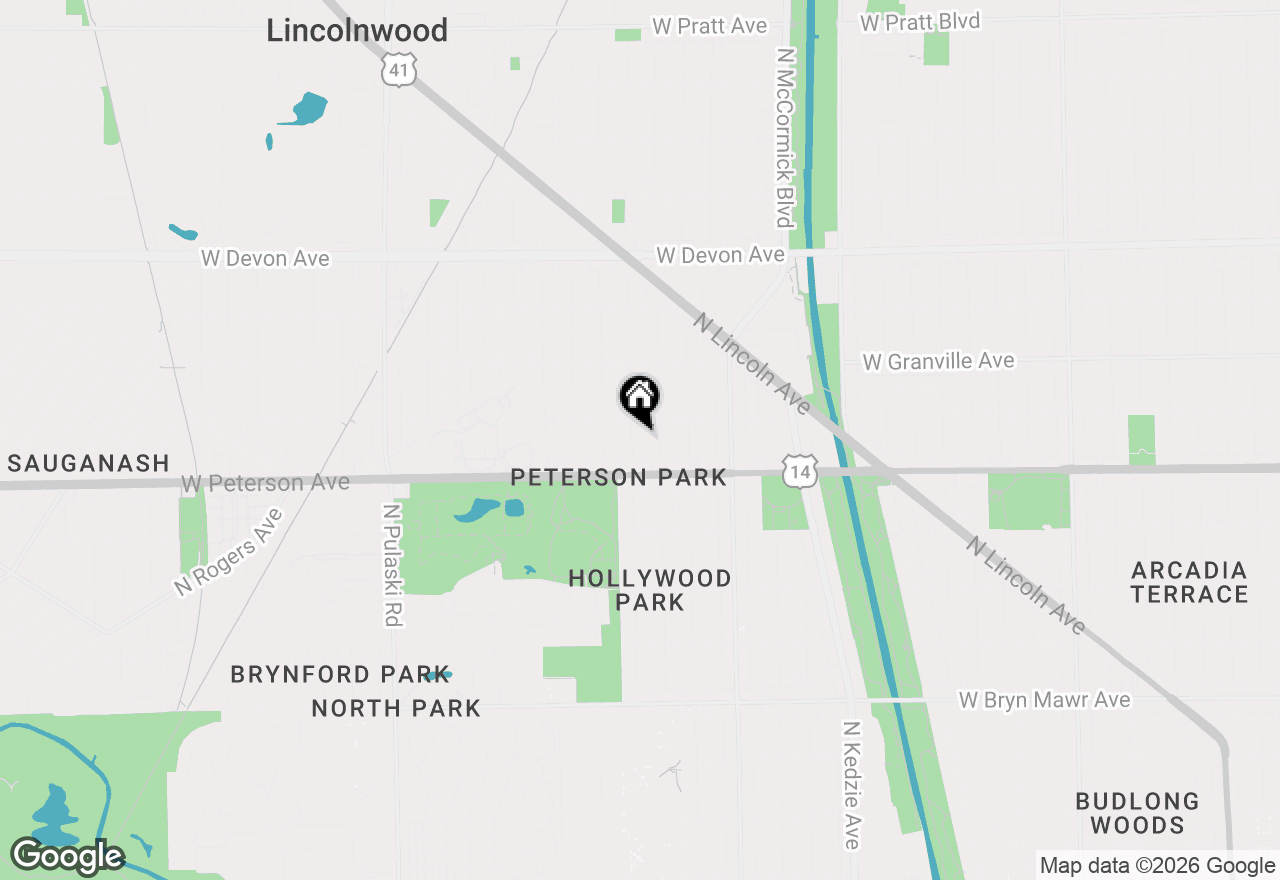Map of 6038 N Drake Avenue, Chicago, IL 60659