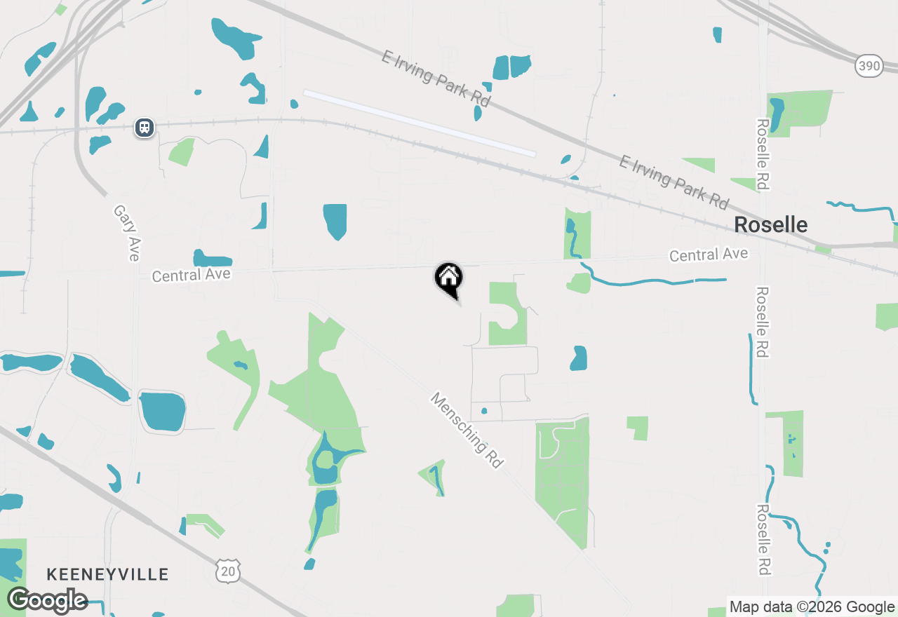 Map of 760 Longford Drive, Roselle, IL 60172