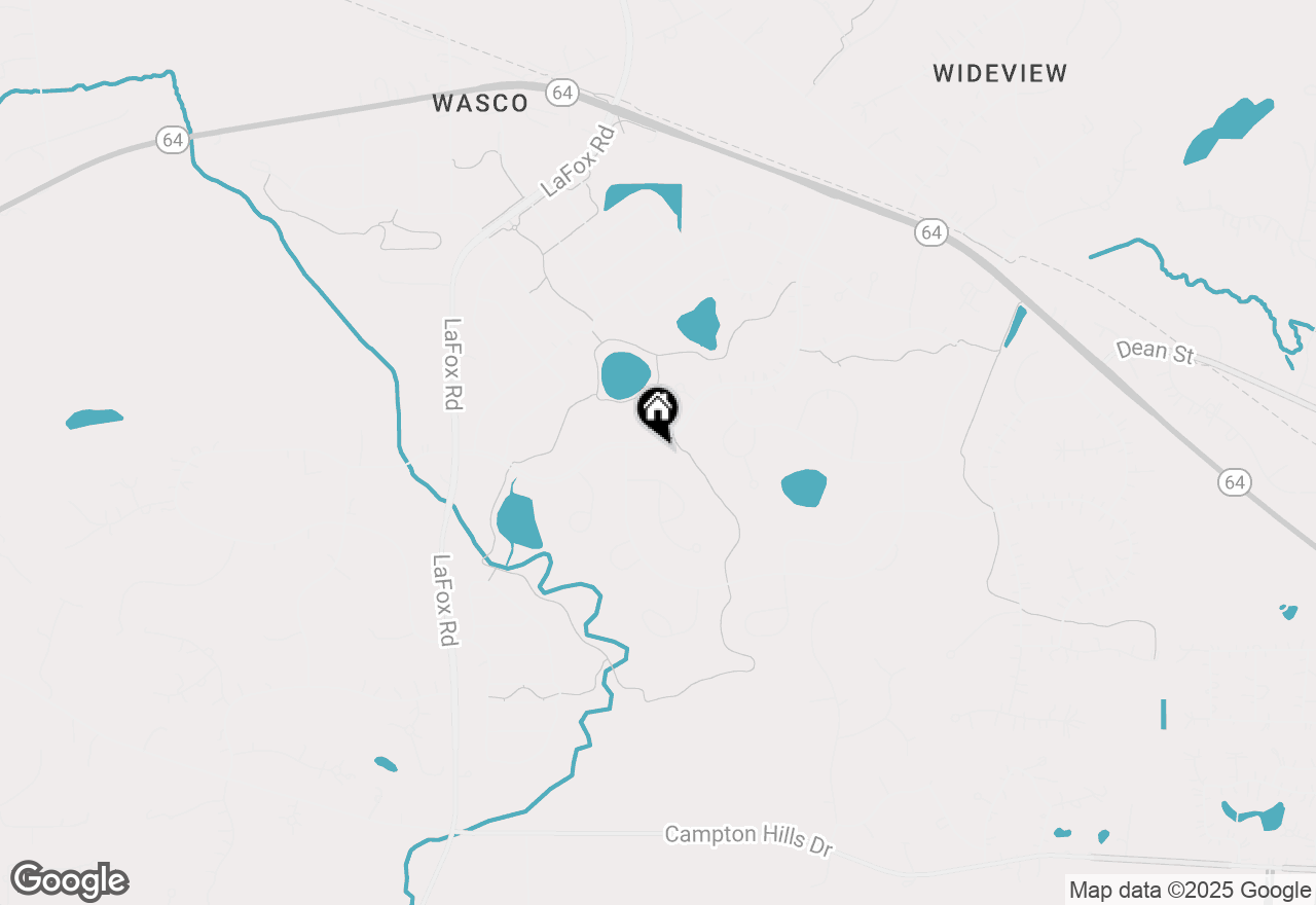 Map of 40W065 Fox Mill Boulevard, St. Charles, IL 60175