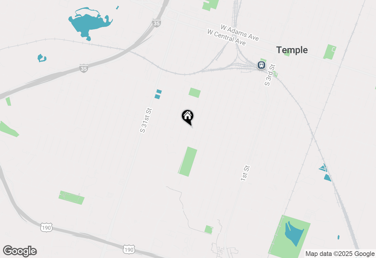 Map of 1201 S 21st Street, Temple, TX 76504